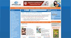 Desktop Screenshot of eplanet.sk